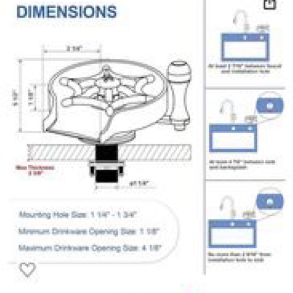 Glass Rinser for Kitchen Sink - Picture 6 of 7